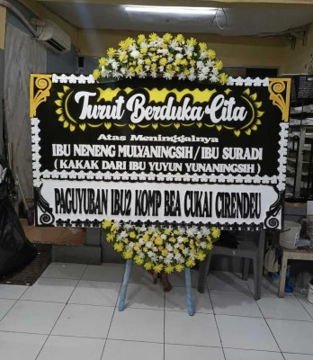 Papan Bunga di Candirejo Bawang