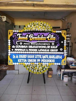 Papan Bunga di Candirejo Bawang